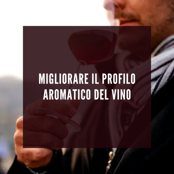 Migliorare il profilo aromatico del vino ed eliminare l'odore di tappo
